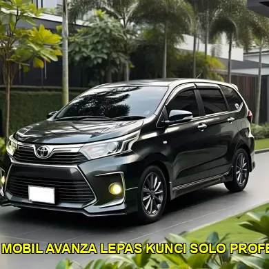 rental mobil avanza lepas kunci solo profesional